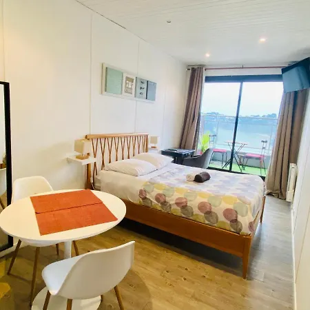 Apt 204, Vue Mer, Acces Plage Trestraou,
