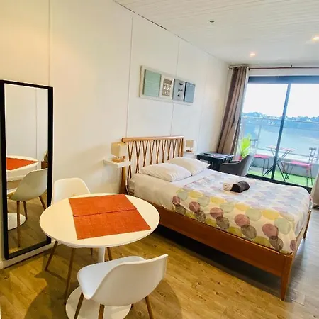 Apt 204, Vue Mer, Acces Plage Trestraou, Apartamento